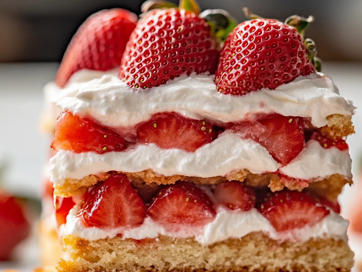 30-Minute No-Bake Strawberry Shortcake: A Summer Dream finished dish