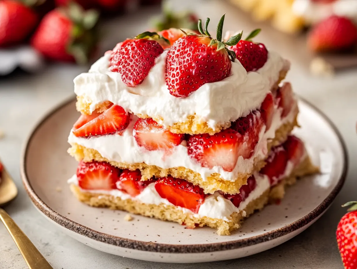 30-Minute No-Bake Strawberry Shortcake: A Summer Dream