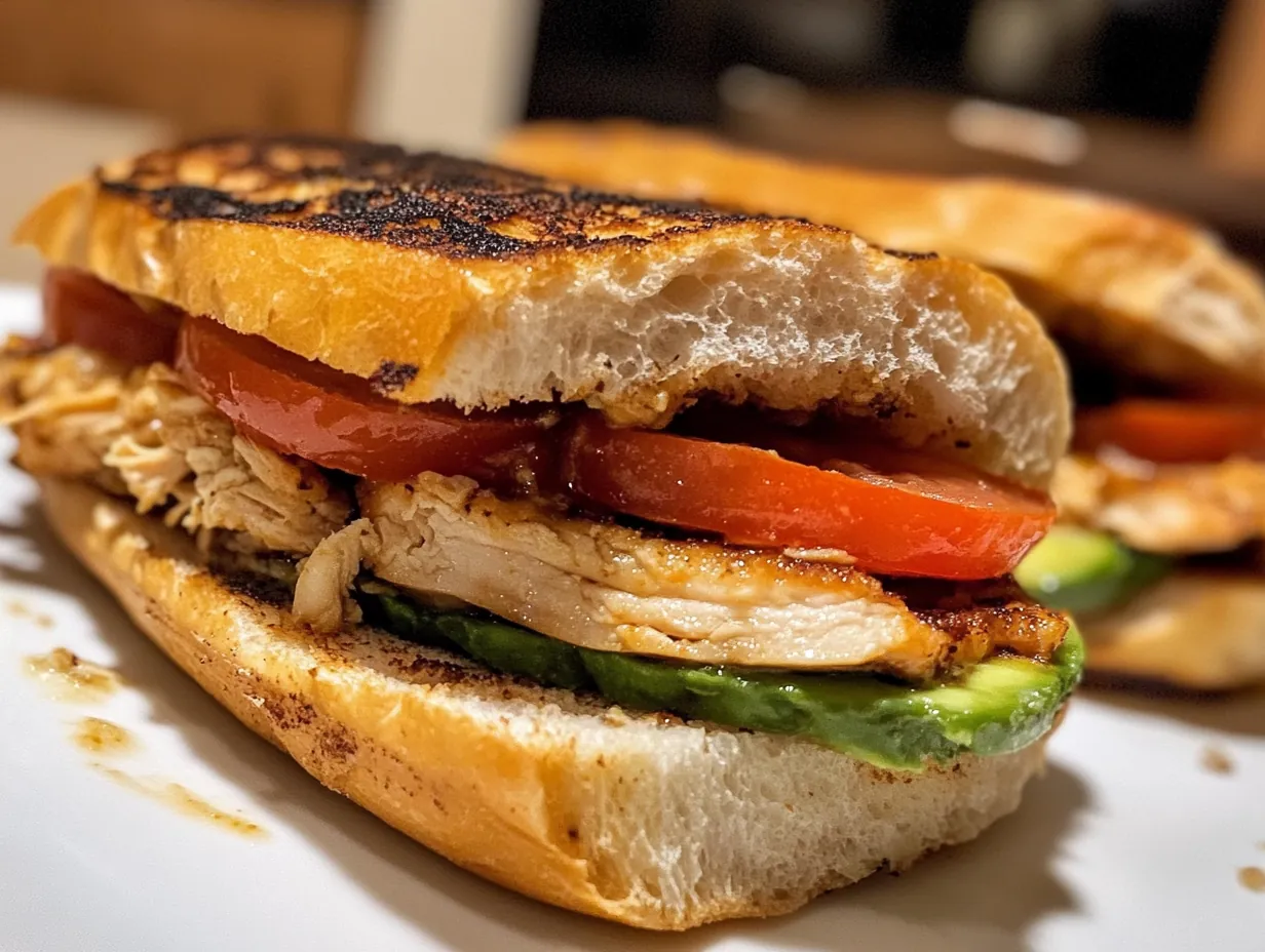 Chicken Torta Sandwich: Your New Favorite Weekday Meal finished dish