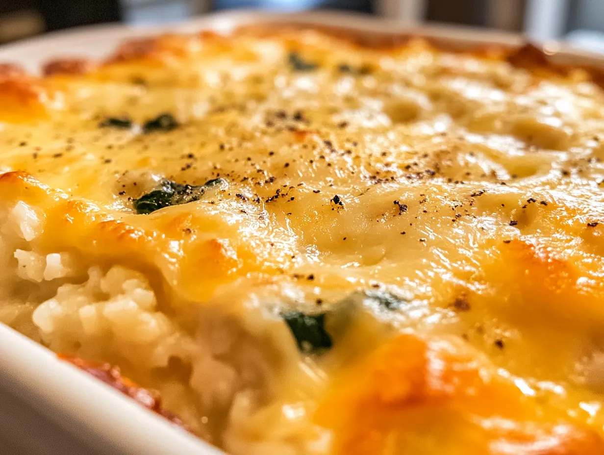 Cozy Comfort: Your New Favorite Healthy Chicken Cauliflower Rice Casserole