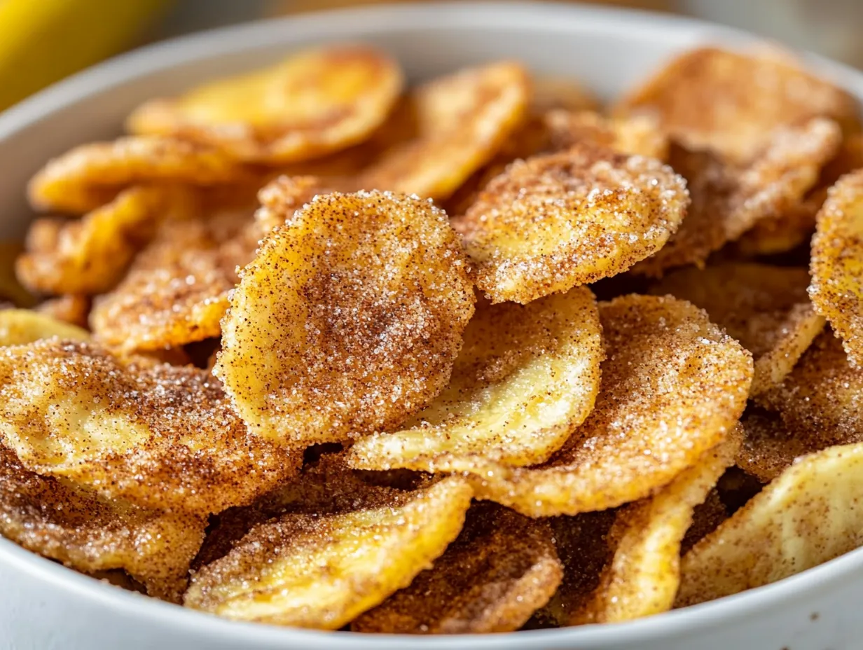 Crispy Air Fryer Cinnamon Sugar Banana Chips: Your New Favorite Snack