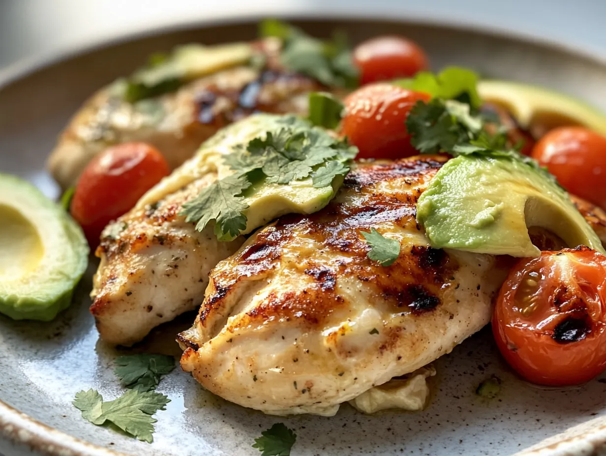Grilled California Avocado Chicken: A Zesty Summer Dinner