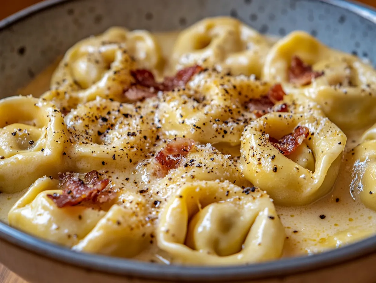 Quick & Creamy Tortellini Carbonara: 30-Minute Weeknight Bliss step by step