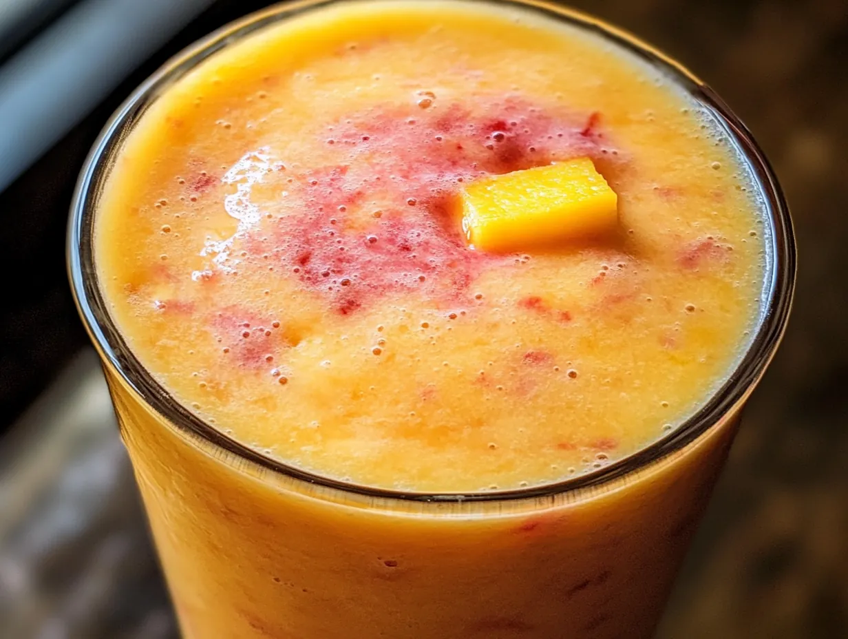 Savor Summer: Mango Strawberry Piña Colada Recipe step by step