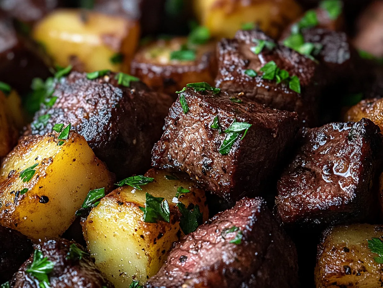 Savory Garlic Steak Bites and Potatoes: Your New Favorite Dinner