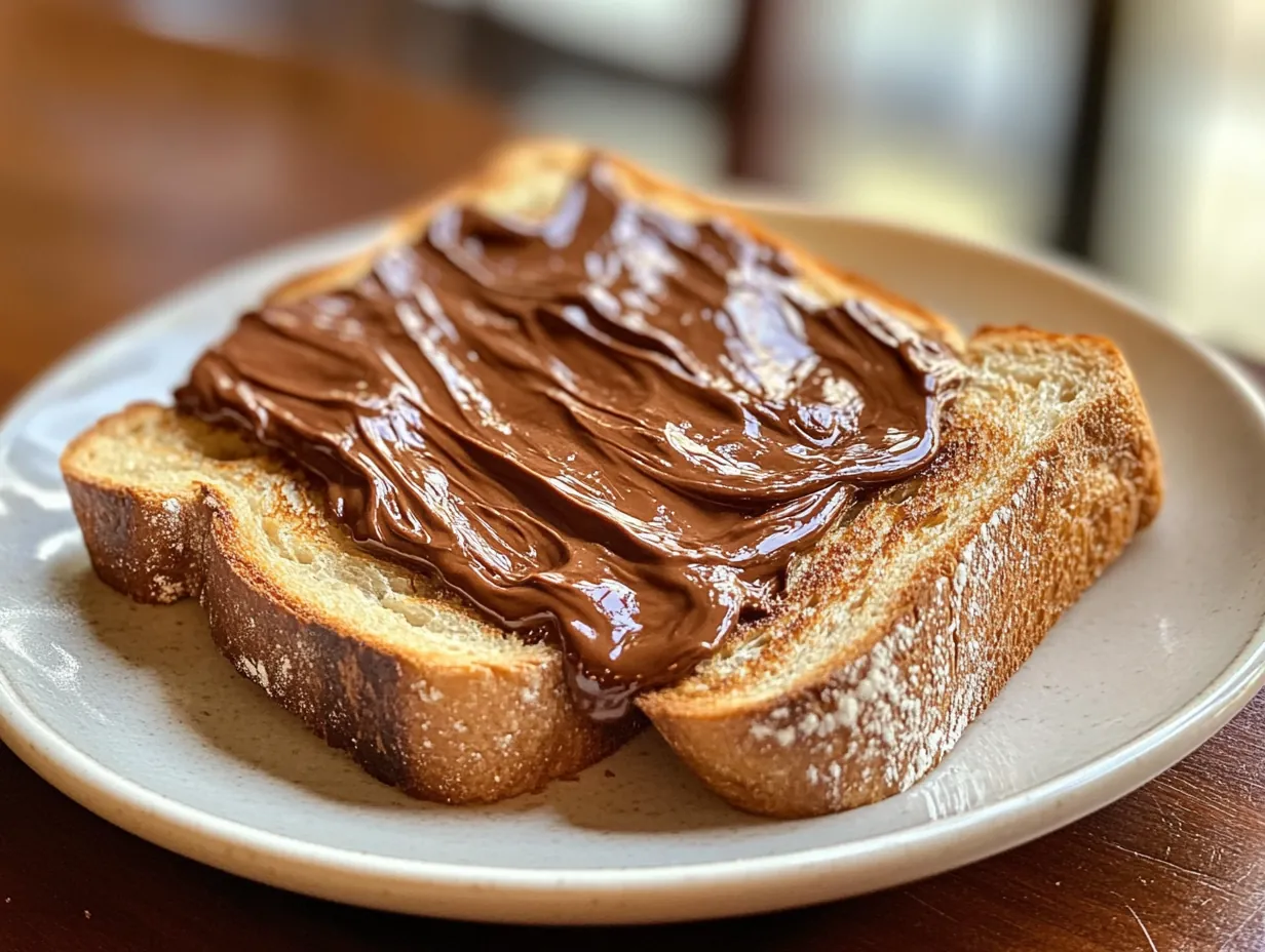 Ultimate Nutella Toast: A Sweet Escape for Any Time