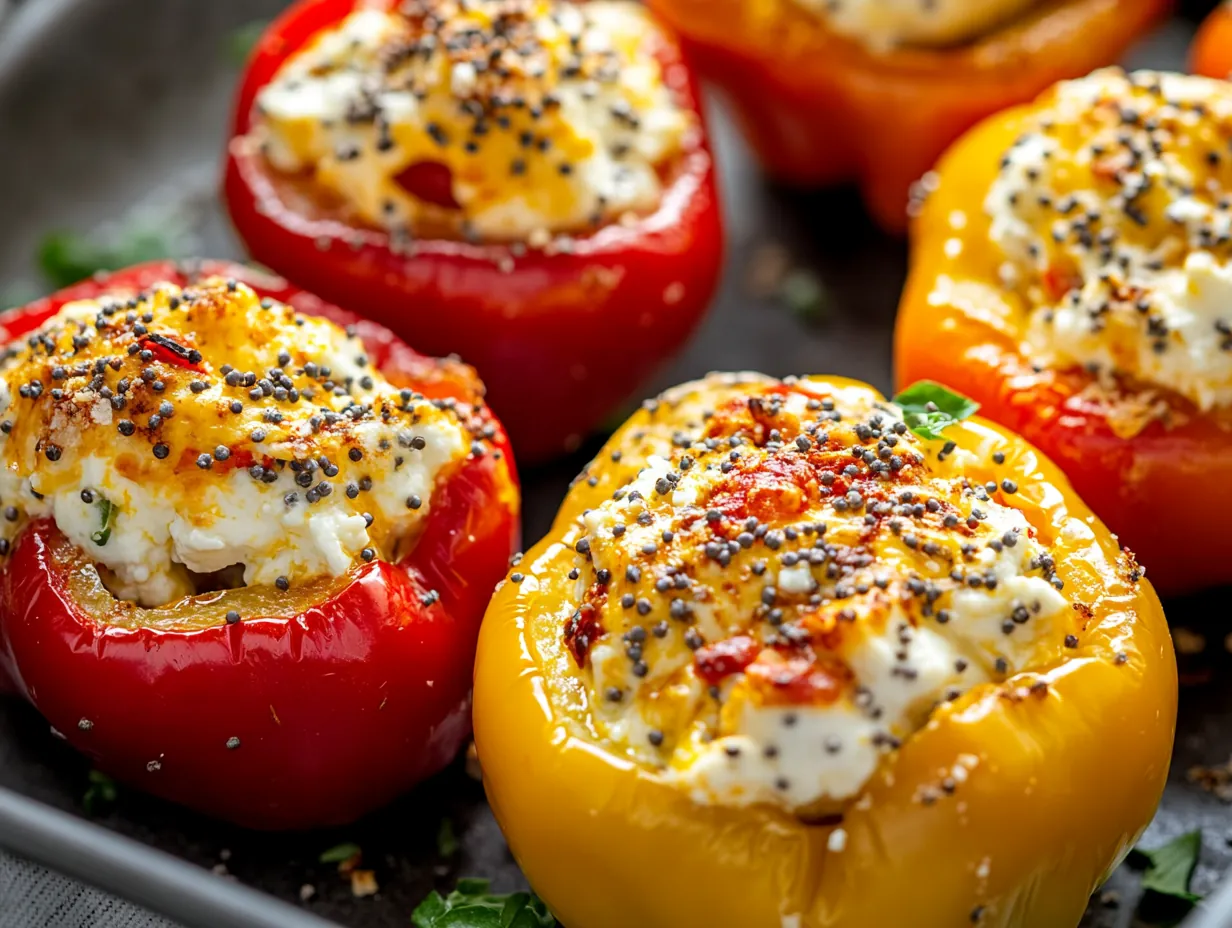 Unlock Flavor: Your 5-Minute Protein Snack Stuffed Mini Peppers Await!